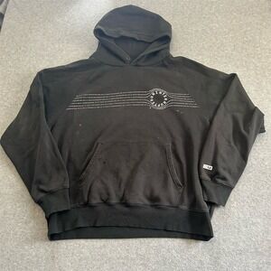 LeBron James Hoodie XXL Black More Than An Athlete Distressed Stains